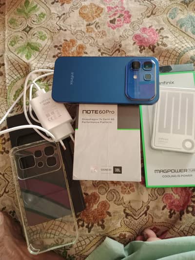 Infinix Note 60 pro 12/256GB 5g with Full Box condition 10/