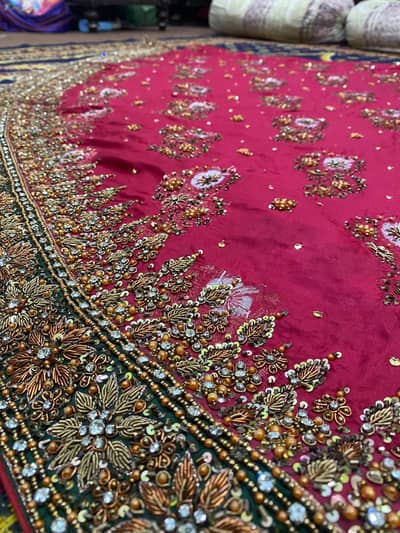 Bridal Dress Lehnga good condition only once used red color