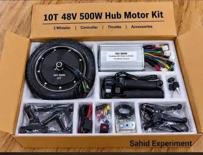 10T 48v 500w Hub Motor kit