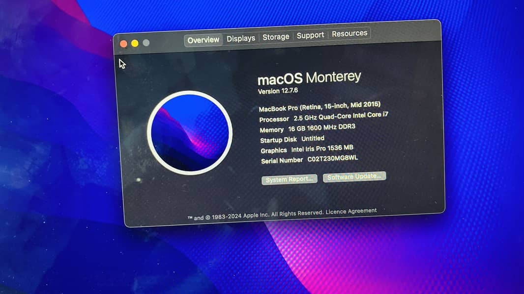 Macbook Pro 2015 1