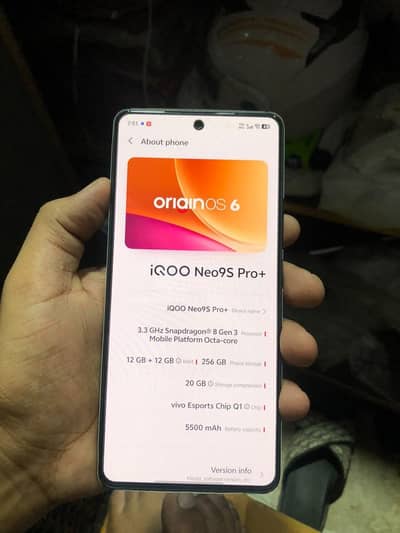 Vivo iQOO 9 Pro plus 03090852204
