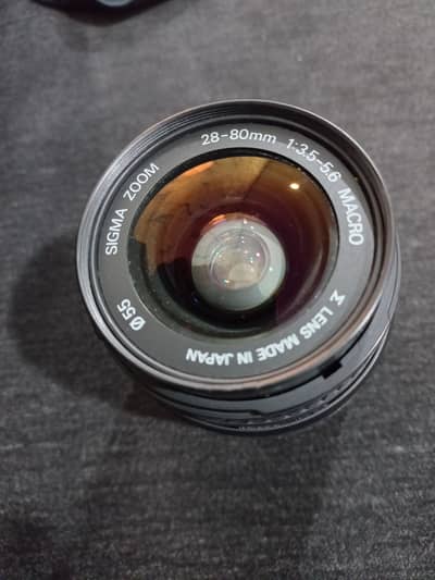 Sigma 28-80mm Aspherical Zoom Lens for Canon DSLR