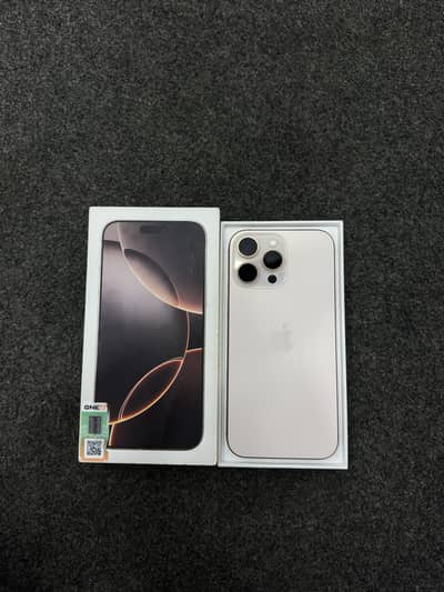 Apple iPhone 16 Pro Max 256gb Pta Box