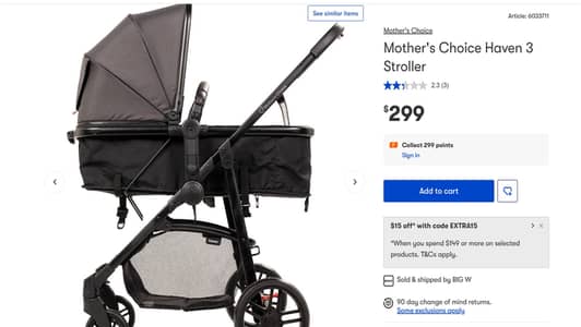 Baby stroller convert into child stroller