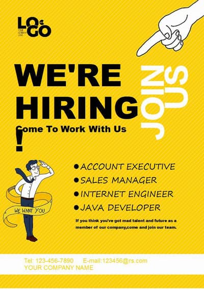 we are hiring staff for office work male and female