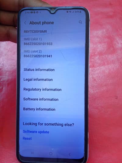 Samsung Mobile A04e used