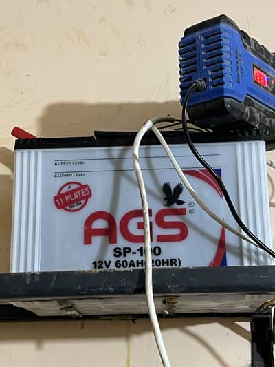 AGS 100Ah battery 11 plated for sale 9 month use