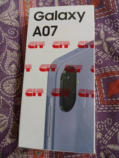 Samsung Mobile A07 6/128 violet colour read full add