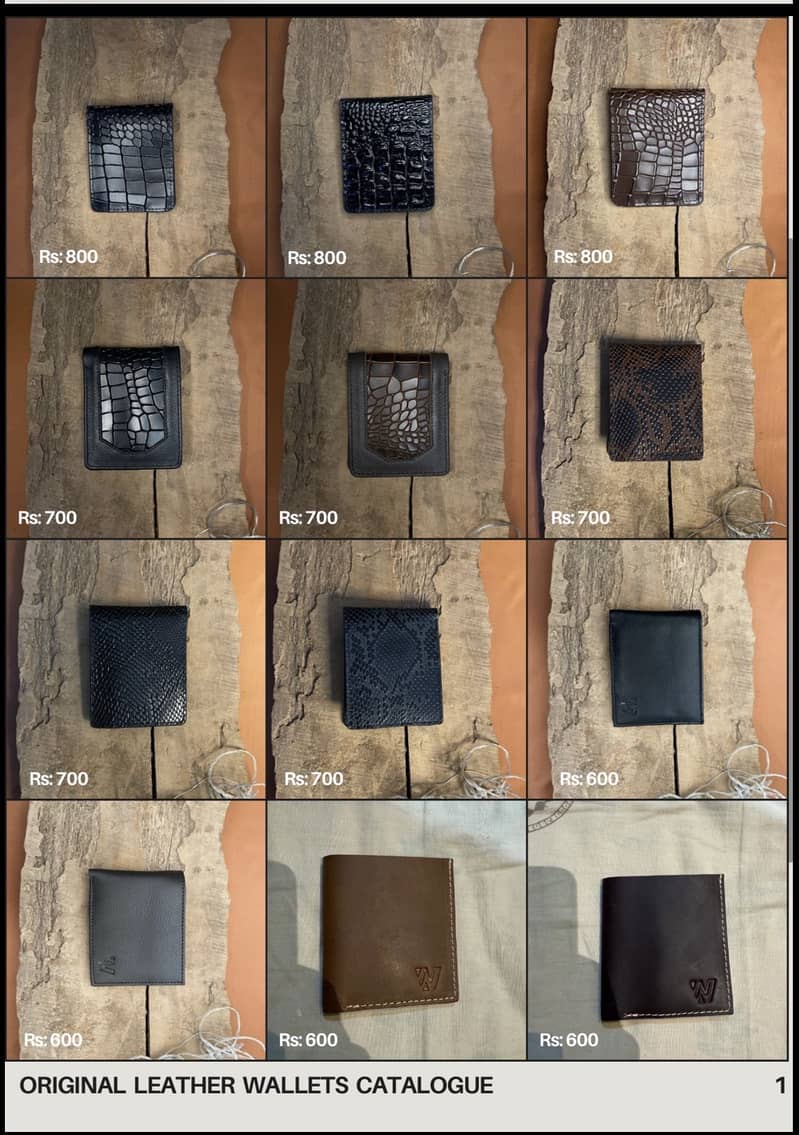 Leather Wallets  (Available in quantity) 1
