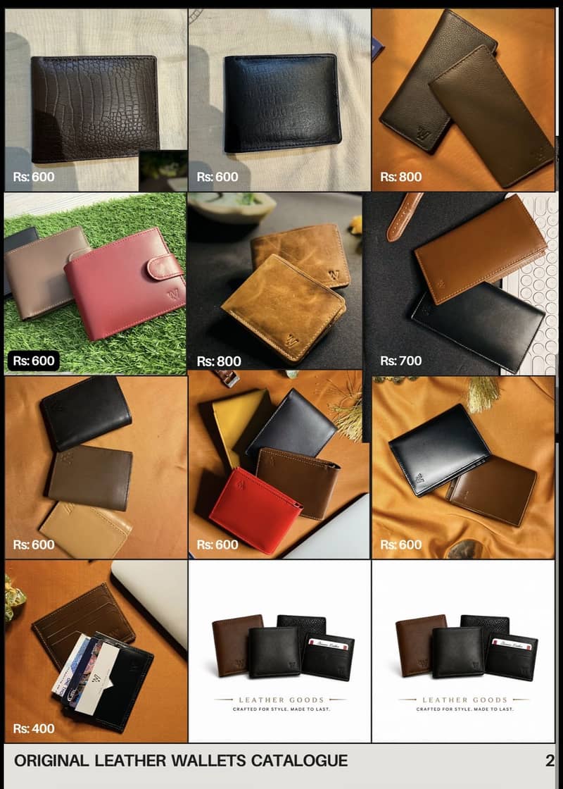 Leather Wallets  (Available in quantity) 2