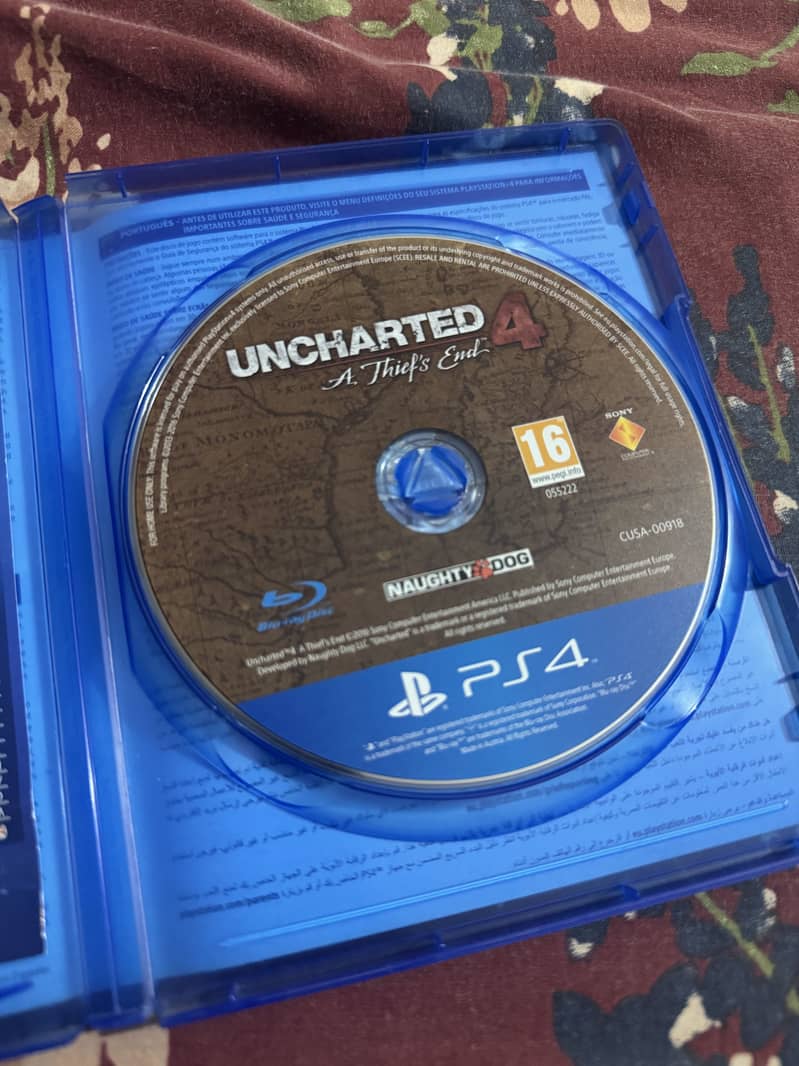 Uncharted 4 (ps4/ps5) 0