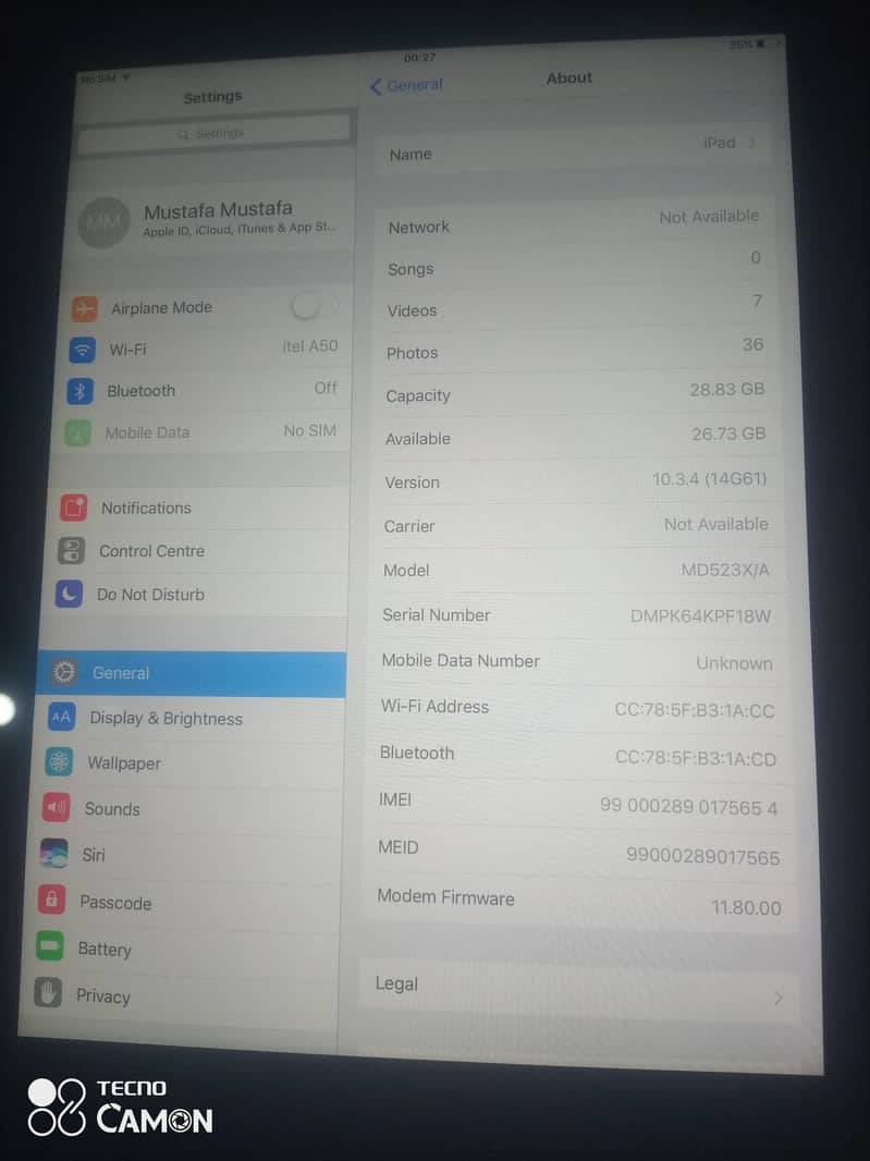 ipad 4 for argent sell 1