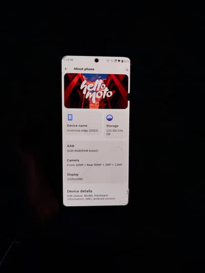 Motorola Edge 2022