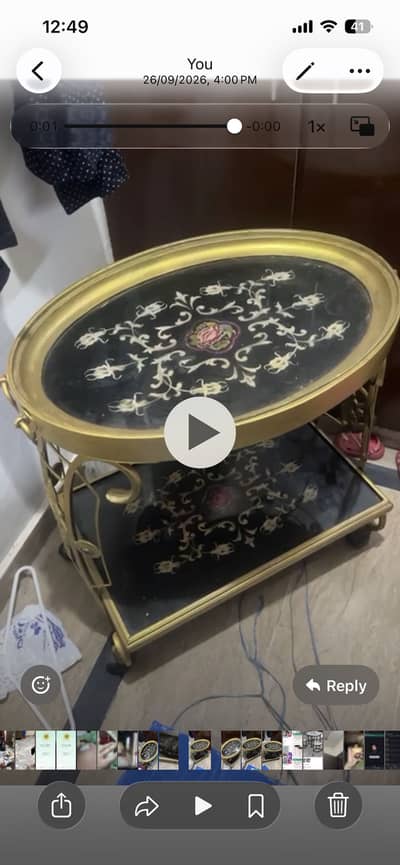 Tea trolley