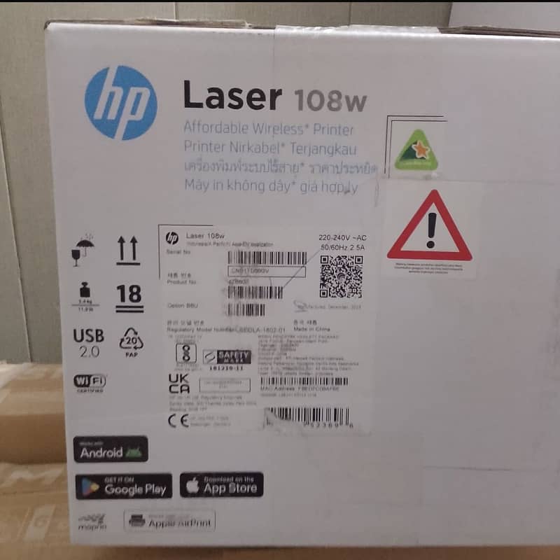Hp 108w 0
