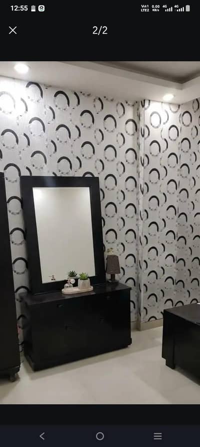 Mirror with cabinet