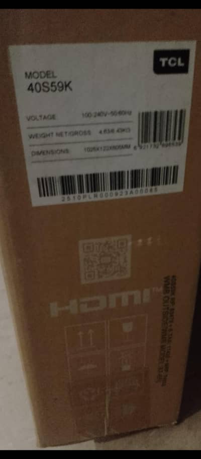 TCL brand new