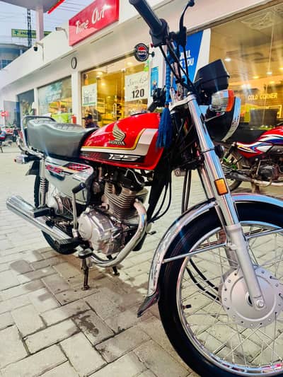 Honda 125 2025 model self start brand new  lash pash condition