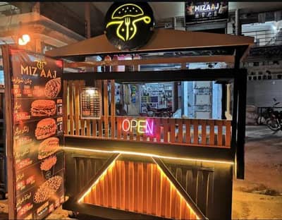 Beautifull Special Stall for Fries , Shwarma , Burger