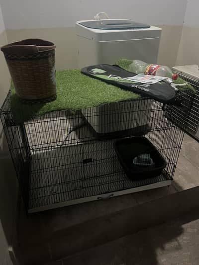 Cat dog birds universall large size cage brand new 3/4 days only use