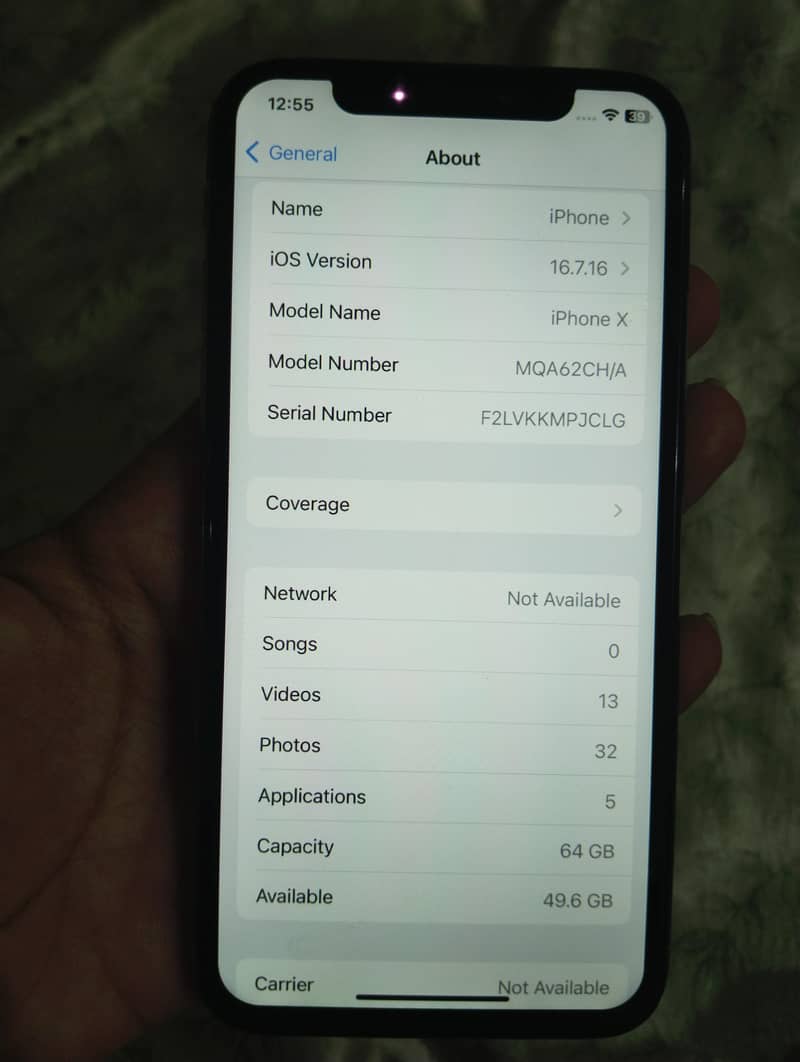 Apple iPhone X 6