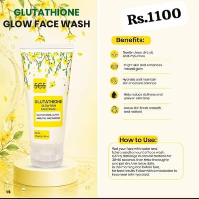 SCS facewash