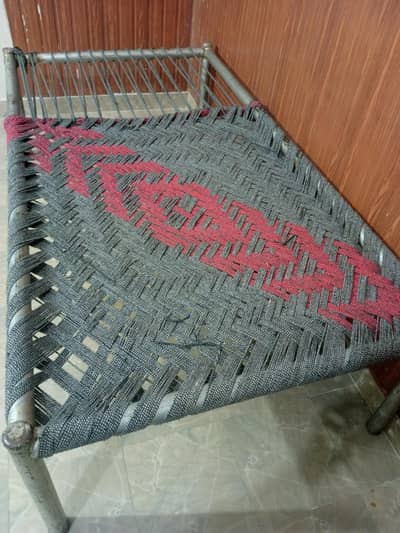 Pair of 2 Strong Iron Charpais – Good Condition
