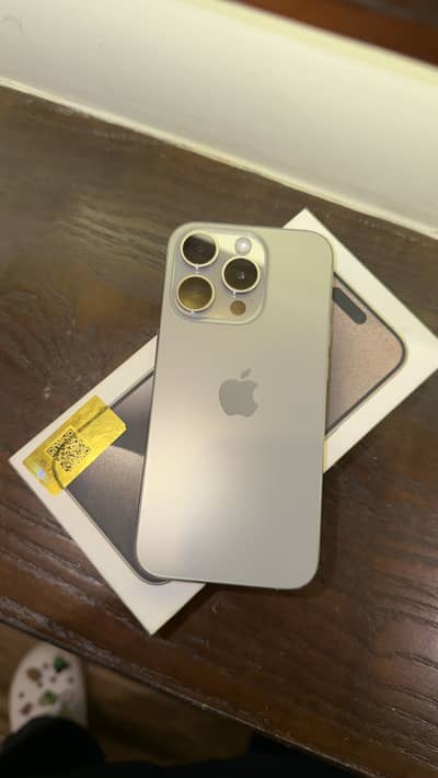 Apple iPhone 15 Pro pta approved 256 gb