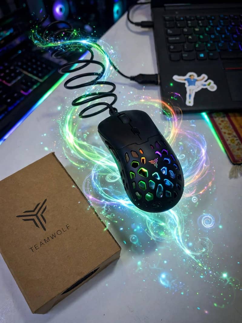 Gaming wired Mouse available 7