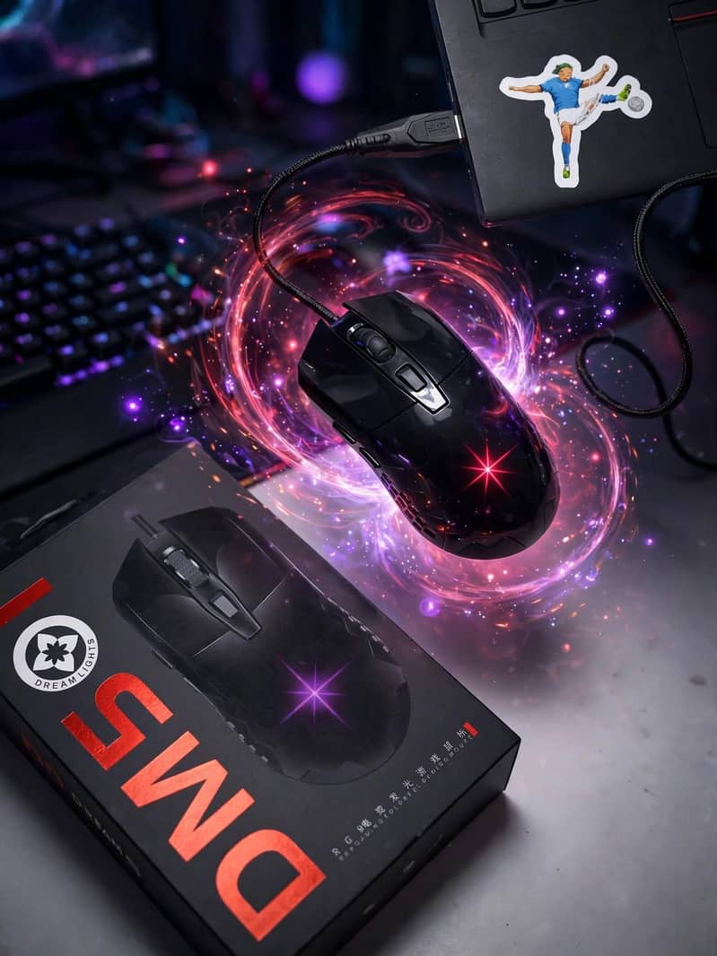 Gaming wired Mouse available 8