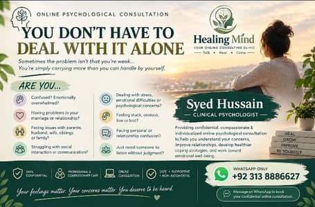 Free Dr Hussain is here for all your Mental issues and confusions