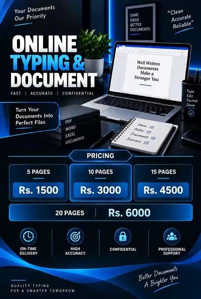 Manual to documentation typing 0