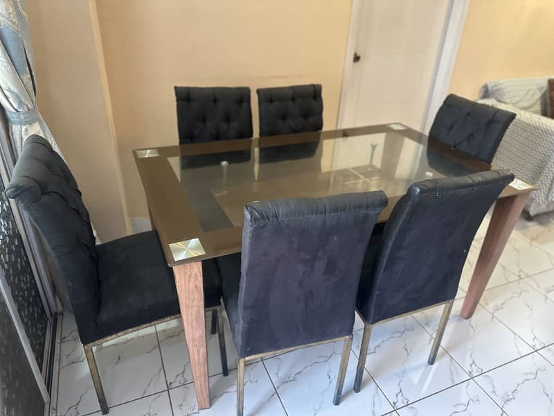 6 Seater dining table 2