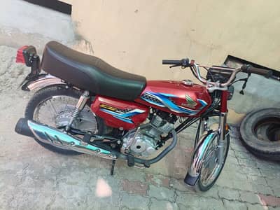 CG honda 125 Islamabad number 2024 Lush condition