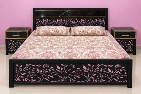 Brand New iron art work bed for sale