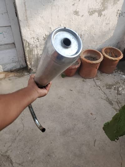 SILENCER CHROME HONDA CG 125