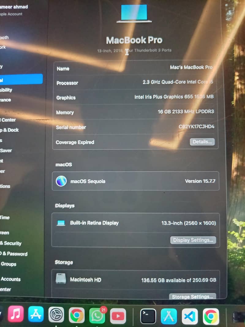 macbook pro 2018 2
