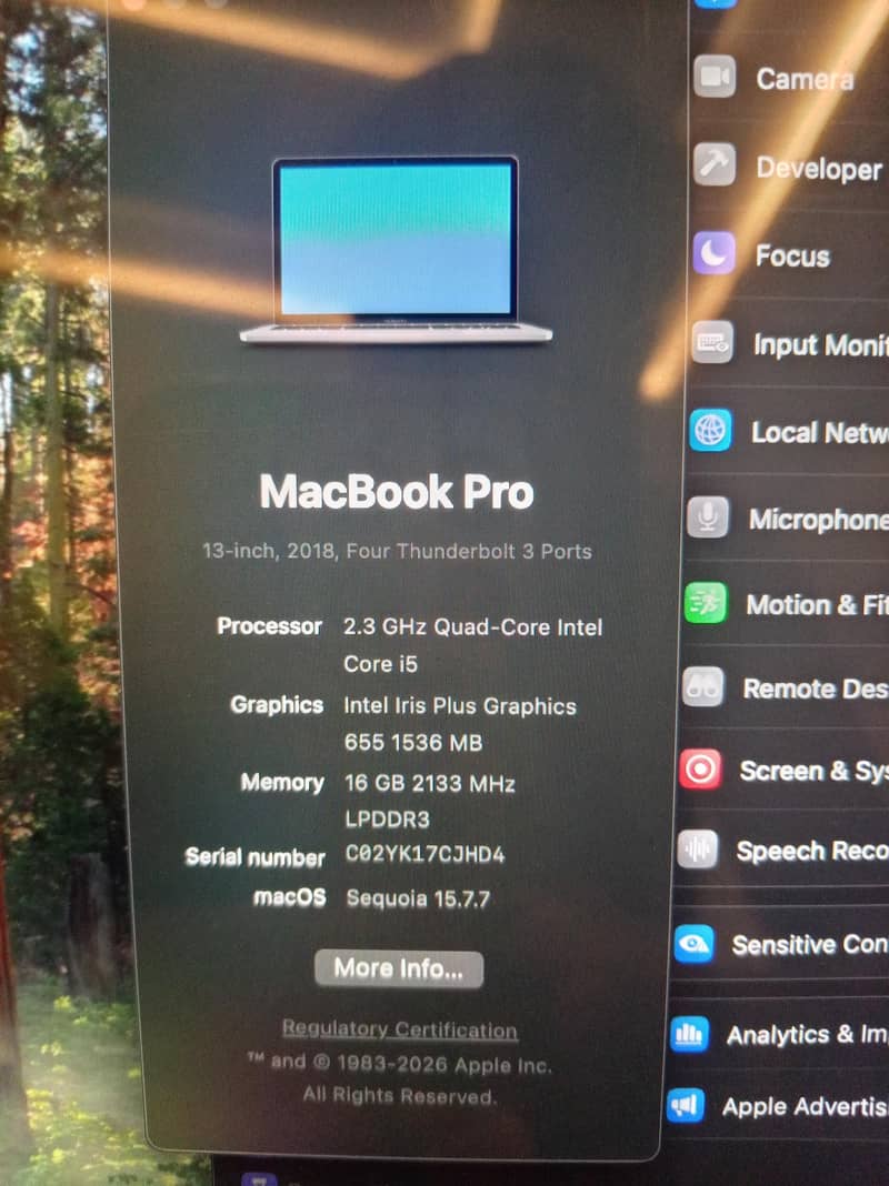 macbook pro 2018 4