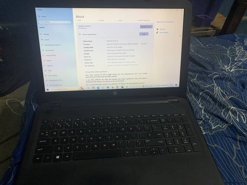 HP Laptop 7