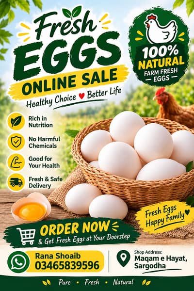 Fresh Eggs For Sale!!!