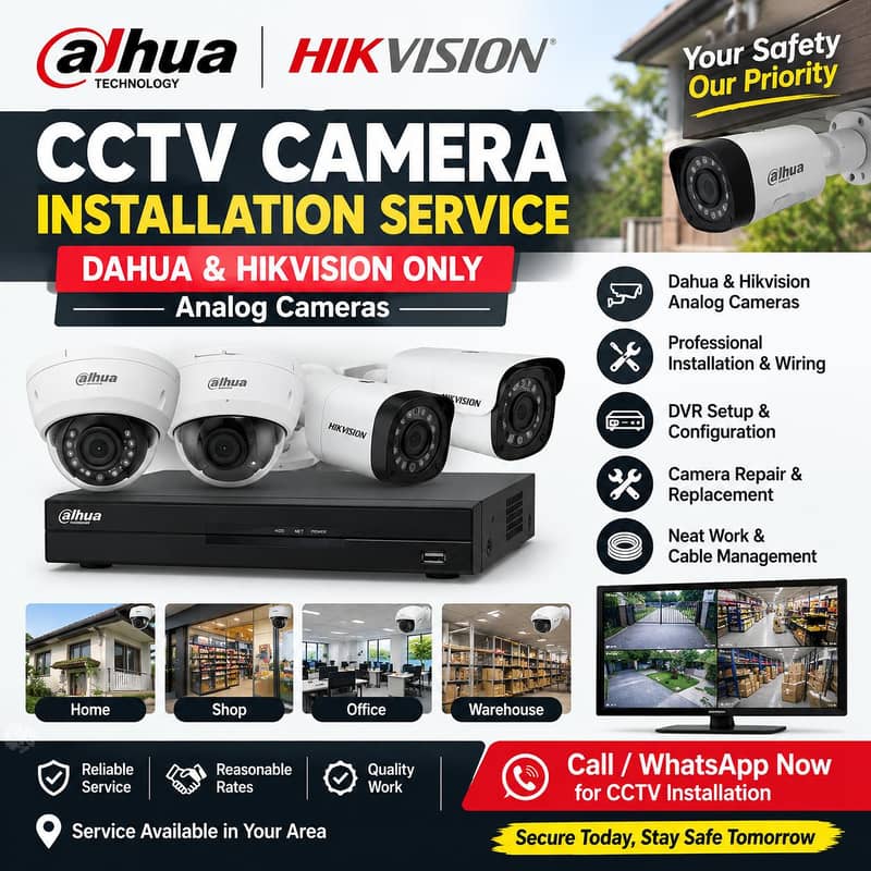 CAMERA INSTALLATION 0