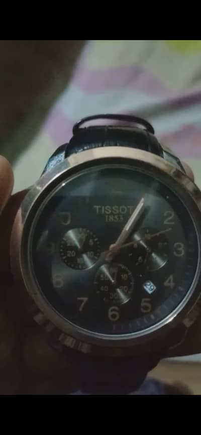TISSOT, SAPPHIRE CRYSTAL, STAINLESS STEEL aur T100