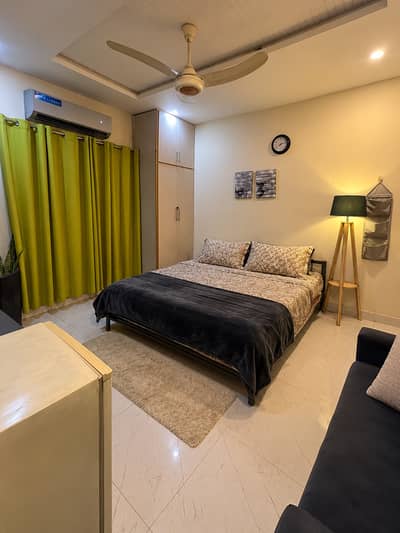 Furnished 1BHK Apartment for Rent | near NESPAK | Large Terrace
