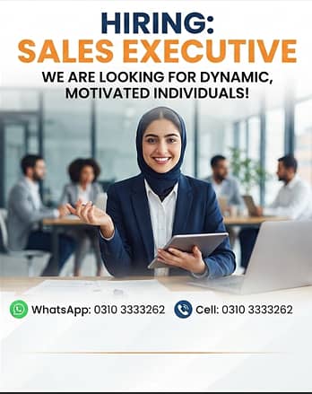 Sales Executive Required