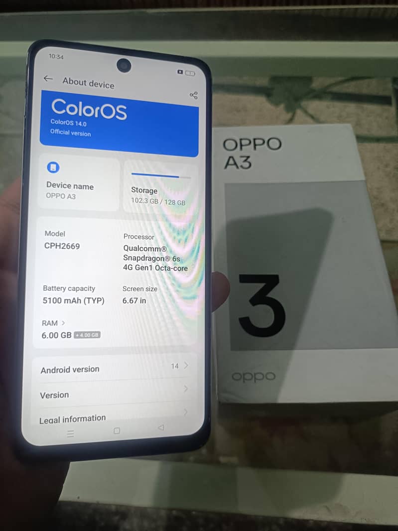 OPPO A3 5