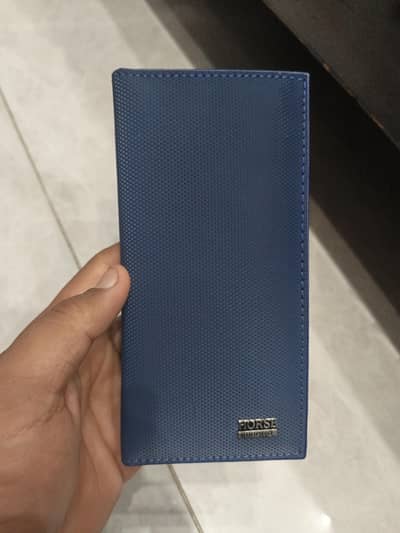 Branded Imported Long Wallet for man night blue color