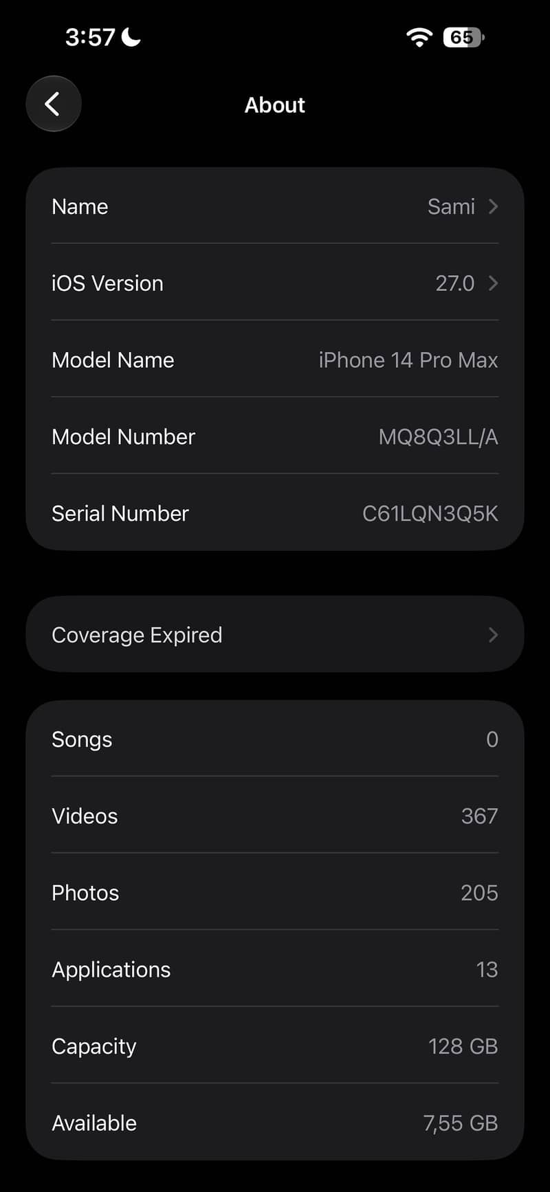 IPHONE 14 pro max 3