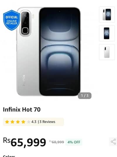 Infinix Hot 70