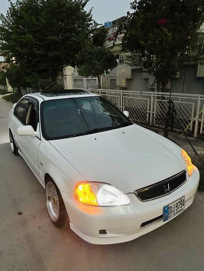 Honda Civic VTi Oriel automatic 1999 fully optional Islambad number