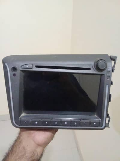 Honda civic navigation player